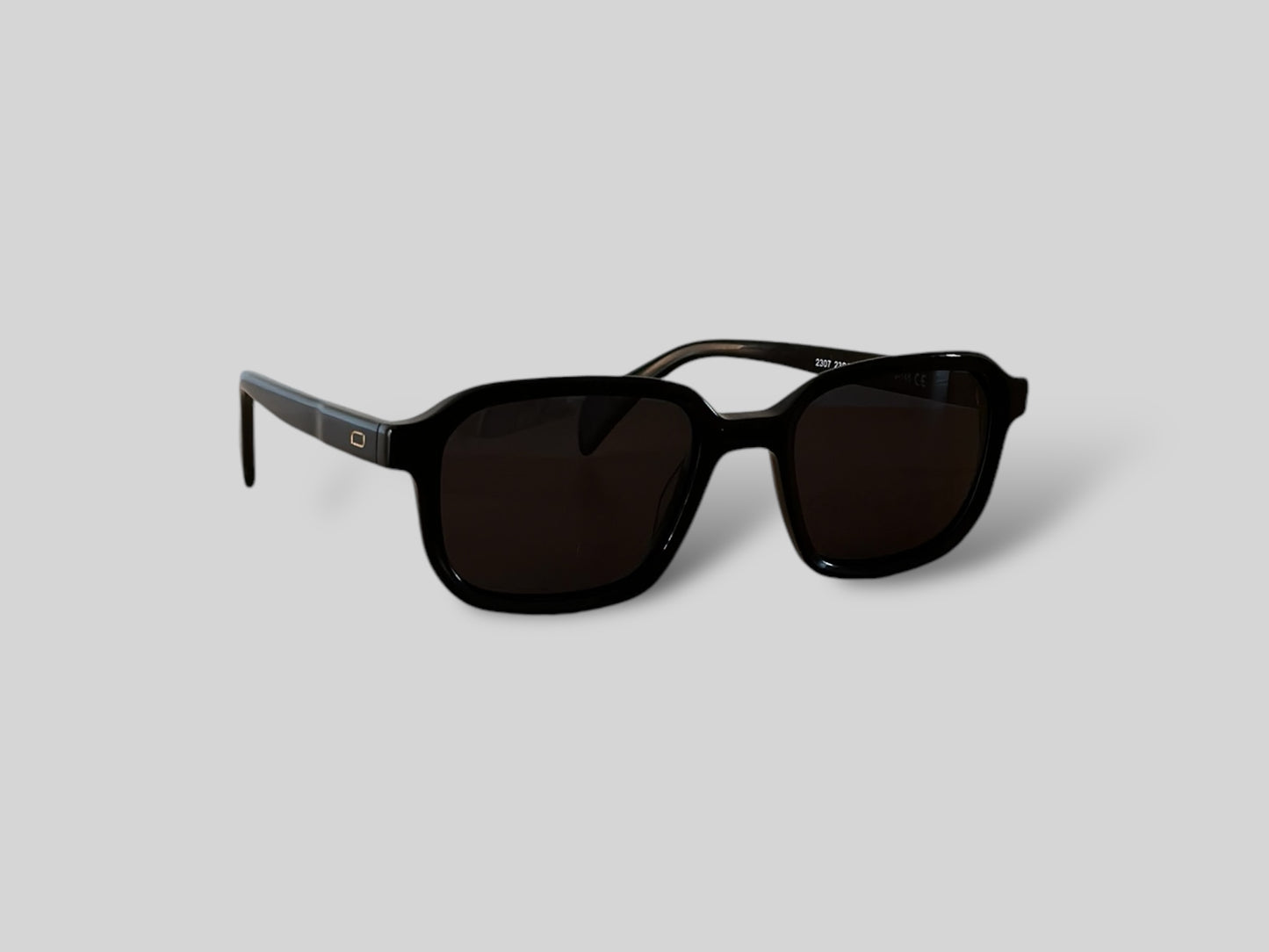 Jordi Polarised Acetate Sunglasses Black