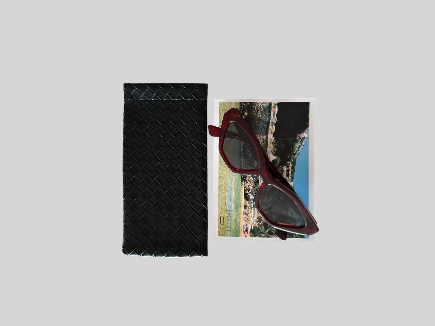 Serena Cat Eye Polarised Acetate Sunglasses Red