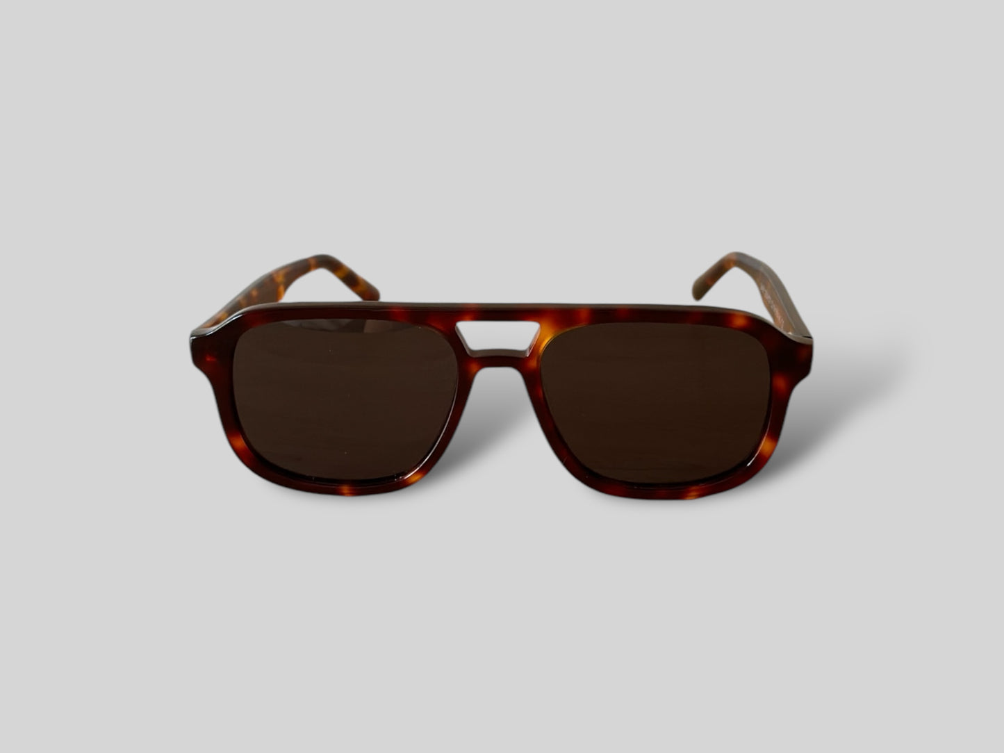 Lottie Aviator Polarised Acetate Sunglasses Tort
