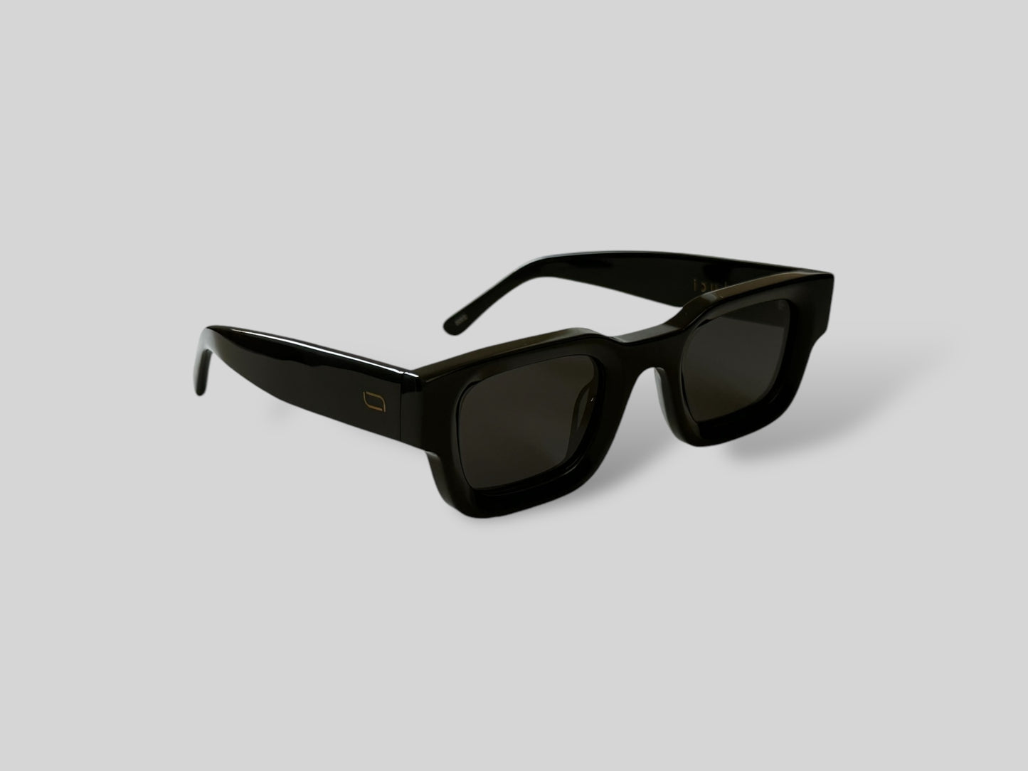 Porto Acetate Polarised Sunglasses Black