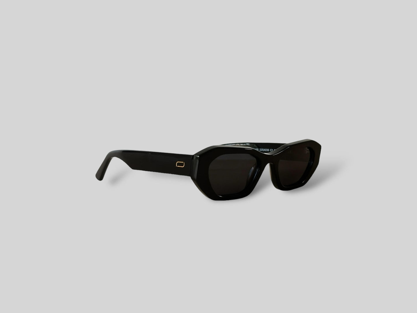 Sofia Polarised Acetate Sunglasses Black