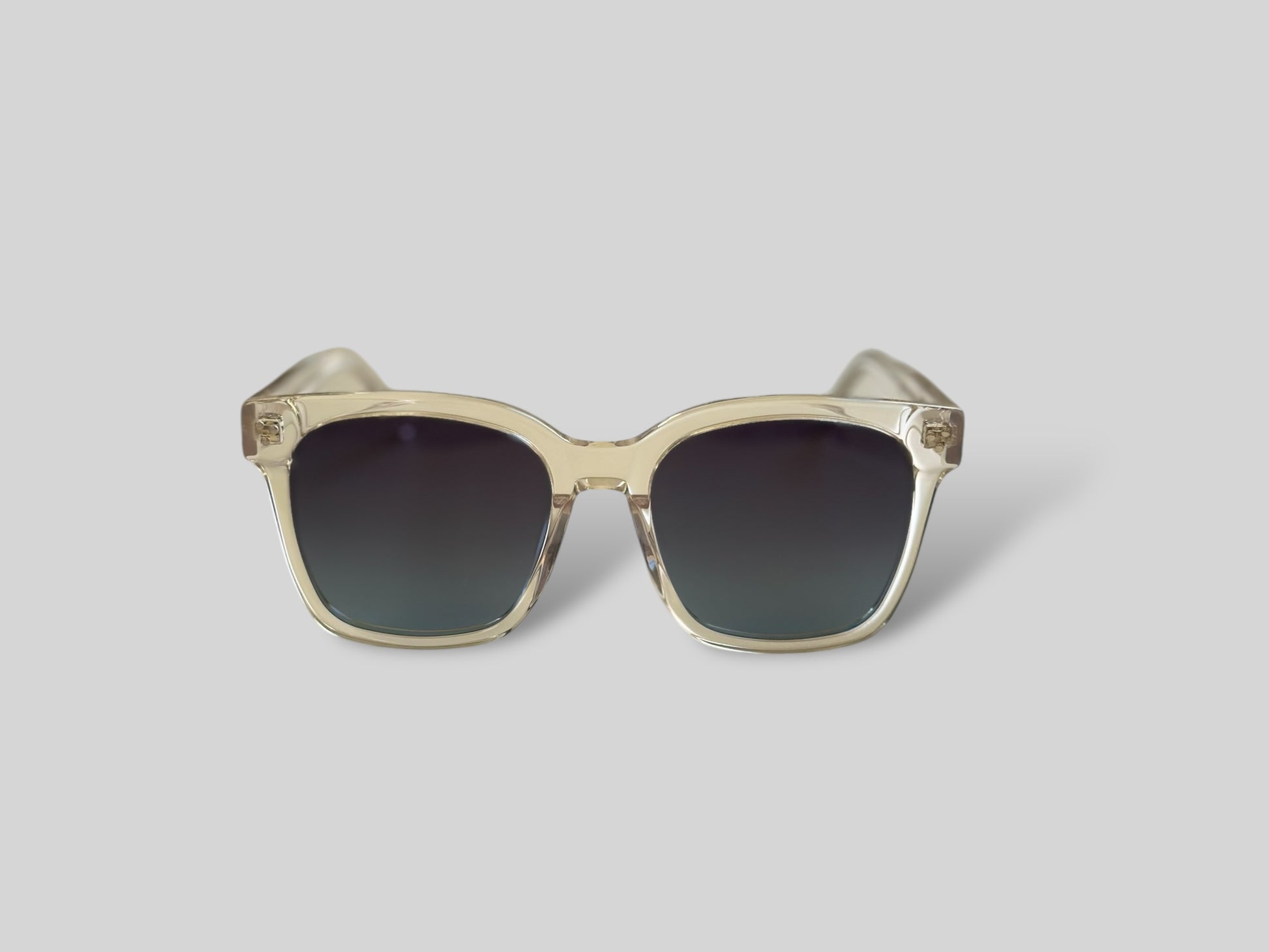 Bailey Clear Round Polarised Sunglasses Front