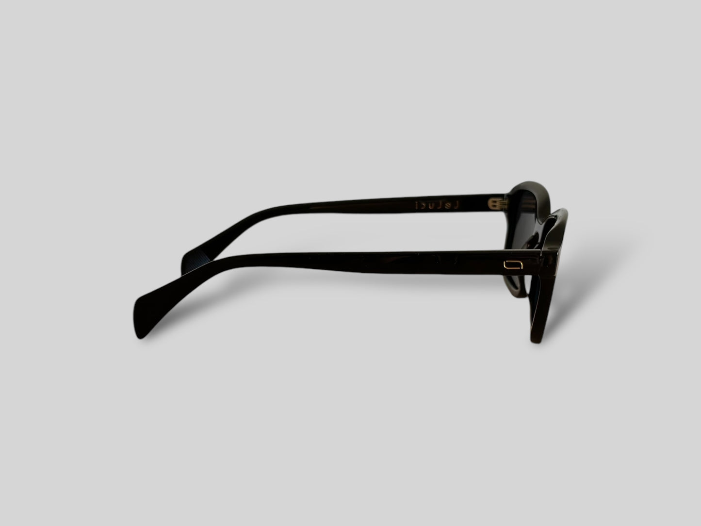 Jordi Polarised Acetate Sunglasses Black