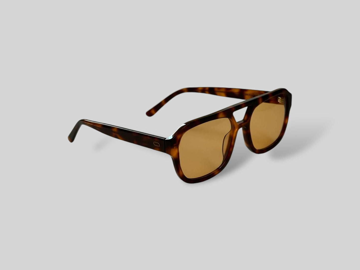 Mara Aviator Polarised Acetate Sunglasses Tort