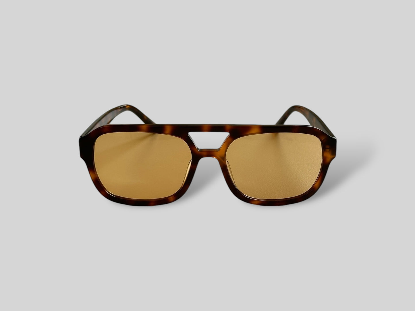 Mara Aviator Polarised Acetate Sunglasses Tort