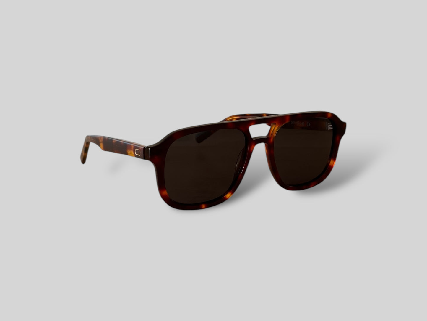 Lottie Aviator Polarised Acetate Sunglasses Tort