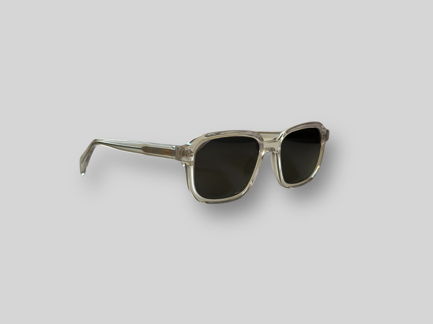 Jordi Polarised Acetate Sunglasses Clear